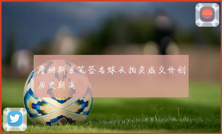 詹姆斯亲笔签名球衣拍卖成交价创历史新高