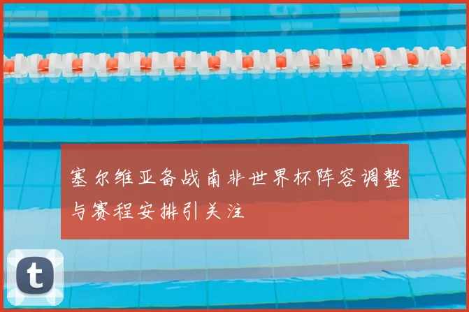 塞尔维亚备战南非世界杯阵容调整与赛程安排引关注