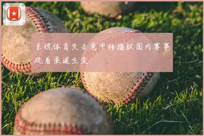 乐视体育失去意甲转播权国内赛事观看渠道生变